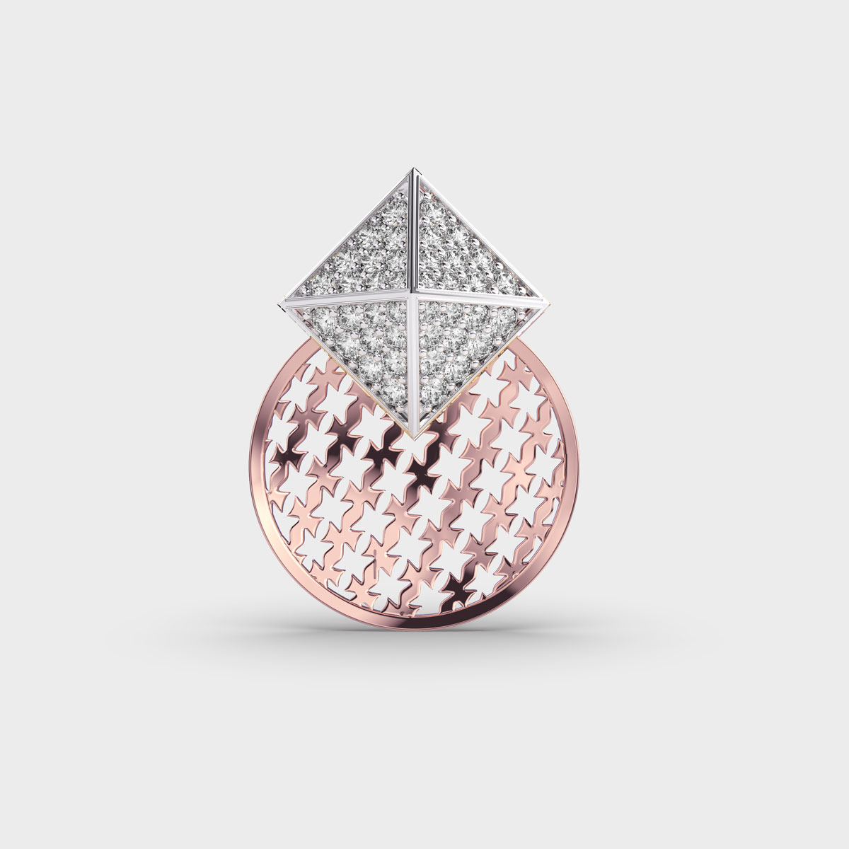 Harmony Sphere Diamond Pendant